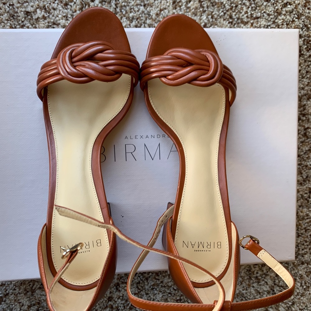 Alexandre Birman Vicky Block Heel Sandal